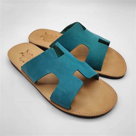 hermes slides men|winged sandals Hermes for men.